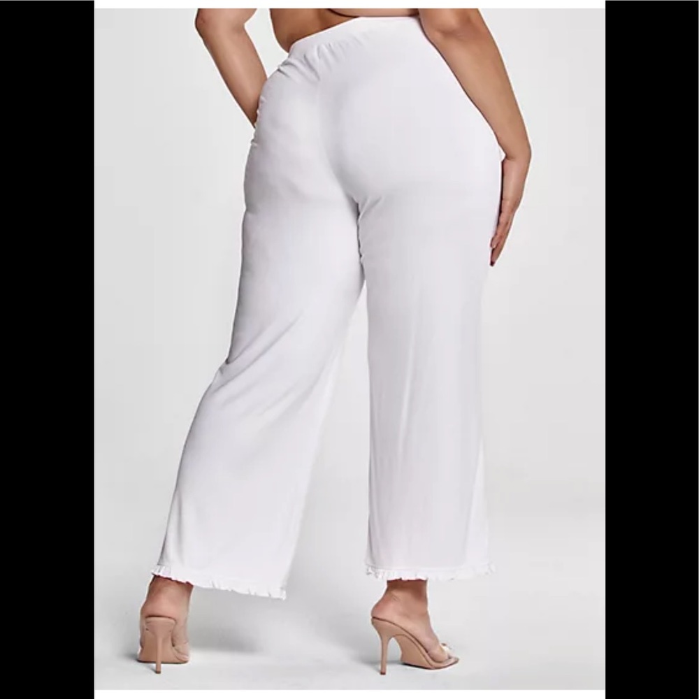 Tabitha Ruffle Hem Wide Leg Pants - Picture 2 of 3